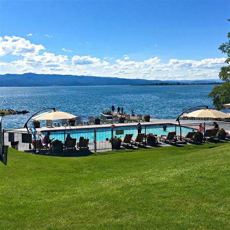 Flathead lake lodge - Flathead Lake Lodge is a place to play pickleball in Bigfork, MT. There are 2 outdoor hard courts. These are dedicated courts with permanent lines and nets. The courts are private. Amenities include restrooms.